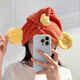 Le Xicong cute God of Wealth dry hair cap household super absorbent quick-drying hair towel hat thickened coral velvet shower cap Little God of Wealth dry hair cap