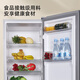 Shanngling 183 liter double door refrigerator small rental house for 2-3 people rental house household two door two door small apartment double door refrigerator trade-in BCD-183D