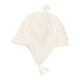 White wheatWhiteWheat new autumn and winter baby pure cashmere knitted hat for boys and girls, windproof cashmere ear protection hat, off-white (ready in stock) S (hat circumference 44cm), choose according to the baby's actual head circumference