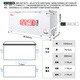 Xingxing (XINGX) freezer commercial large capacity fully refrigerated fully refrigerated refrigerator horizontal refrigerator single temperature 718g first-level energy efficiency fresh-keeping refrigerator quick freezer BD/BC-718G