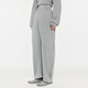 JNBY/Jiangnan cloth clothes spring and autumn fine flash banana casual trousers for women cotton blended banana trousers 5O9E14140 040/Silver gray XS