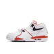 
AJNIKERAIR NIKE pure original Flight89 basketball shoes black, white, red, white, blue and white laser AJ4 brother model Chicago NIKE FLIGHT89-white black olive single layer 36