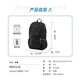 JANSPORT Jasper European and American spine protection high school men and women colorful large-capacity backpack computer backpack 2T3F black triangle arm 2T3F3D6