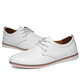 SZONVOS high-end brand golf shoes for men, nail-free white golf shoes, leather shoes, non-slip, waterproof, leather golf shoes, white 38