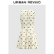 UR2025 Herbst Neue Frauen lässig Retro Polka Punkt