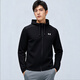 Under Armor knitted jacket for men, fashionable, simple, loose and comfortable, velvet warm hooded sports casual jacket top XL