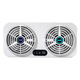 Shoufu Solar Vehicle Échappement Ventilateur de voiture Nouveau ventilateur de voiture USB Été refroidisseur de fraîcheur Air Solaire + USB Black 9920a