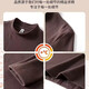 Autumn and winter German velvet half turtleneck sweatshirt for men, autumn and winter warm long-sleeved inner jacket, warm top for men, gray - warm German velvet 3XL 145-156Jin Jin is equal to 0.5 kg