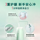 Philips (PHILIPS) Xiao Zhan recommends telescopic portable dental rinser, orthodontic teeth cleaner, birthday gift for boys and girlfriends, 3 nozzles HX3331, non-scorched green, national subsidy