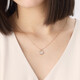 Chow Sang Sang 18K rose gold necklace DailyLuxe mother-of-pearl shell for a lifetime 92735N price 47 cm