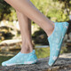 River tracing shoes 2025 summer new wading sports shoes for men and women beach casual swimming fitness yoga dance shoes A02 sky blue 46