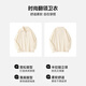 Baleno half-zip design lapel sweatshirt for women 2025 spring and autumn new skin-friendly, comfortable, breathable outer wear inner top