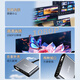 Jinghua USB -zu VGA -Konverter -Laptop -Desktop -Verbindungsmonitor TV -Projektor HD USB+TYPEC an VGA+HDMI -Konverter Z826