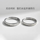Laomiao silver ring with hammered plain ring for men 999. Hammered plain ring for men with 999 ring. No Specifications.