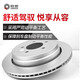 Disque de frein brillant brillant pittores