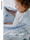Sohiwoo beanie blanket baby blanket baby beanie blanket type a spring autumn winter newborn baby special summer gauze blanket Xiong Lan Xinghe-4 layers of bamboo yarn air conditioning blanket recommended room temperature 26