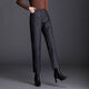 Woodpecker lightweight cotton pants for women, fashionable straight cotton pants for winter, new style, thickened, high-waisted, loose, warm and slim, black M recommended 95-105Jin Jin equals 0.5kg