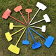Plastic large ground sign gardening label gardening sign plant indicator sign ground sign mark 27 cm long sign green 100 pieces can be written with pencil