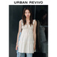 UR Chinese Valentine's 2025 summer new women's clothing, fashionable and sweet vacation style lace lace dress UYL750054 white M