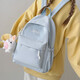 INS-Basis-Schulbag-Mädchen Junior High School Schüler mit hohem Erscheinungsbild und Nischen-College-Studenten mit Nischendesign Sinn Jian Xin 6625 Pink + Pendant
