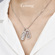 GsunG Platinum Pixiu Demonic Pestle Pendant PT950 Pure Platinum Necklace Women's Chinese Valentine's Day Gift for Girlfriend Priced by Gram Contact Before Buying