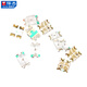 Zejie SMD LED 0603 0805 1615RGB colorful red, yellow, blue, green, white and orange LED lamp beads 0603 white light (20 pieces) No Specifications
