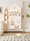 Sweet Miaomiao Welcome Home Creative Entry Wall Hole Board Cream Bear Entrance Entrance Storage Rack Partition Display Rack Trendy Cool Bear 90*180