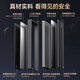 Yingdian Kirin Class A Anti-Diebstahl-Tür Haushalt Eingangstür Smart Door Eingangstür Muttertür Anti-plitting-explosionssicherer Villa-Tür 2250*1050 [Top-Version] Doppelseitiger großer Farbbildschirm + Aktive Intercom + 3D Face Smart Lock