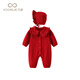 Fanlie VOONLIE baby clothes, autumn clothes, newborn baby girl jumpsuit, princess full moon, 100-day-old dress, romper, spring and autumn