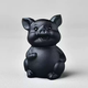 The central shopkeeper's natural obsidian twelve zodiac signs are rat, ox, tiger, rabbit, dragon, snake, horse, sheep, rooster, monkey, dog and pig. The zodiac sign is the lucky pig ornament. Obsidian lucky pig size and height are 6 cm.