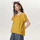 Дизайнер Giordano Designer Loose For For Women Summer Cotton Hollow Beadsed Cround Shears Shirted 18345817