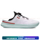 Under Armor SlipSpeed comfortable and simple non-slip wear-resistant low-cut training shoes for men and women white white/enamel blue 38.5
