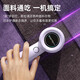 Xiaomi's same style hair ball trimmer rechargeable household ball remover hair remover shaver hair remover clothes hair remover sweater hair ball trimming artifact shaving machine Luolan Purple comes with 2 spare blades