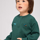 
Papa Crawling [Super Plant Co-branding] Autumn Parent-child Clothes Family of Three Long Sleeve T-shirt Pure Cotton Loose Top Oat Color Adult 175