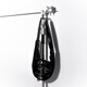 TERRAINCOGNITA [Eclipse Shelter] Theme printed metal texture streamer PU leather two-back commuter crossbody bag black
