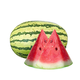 Beijing fresh selenium sand melon 1 capsule, net weight 28-30 Jin [Jin equals 0.5 kg] Fresh fruits, direct source
