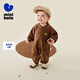 Mini Bala Baby Clothes Baby Cute Style Going Out Onesies Plush Warm Romper 2025 Autumn