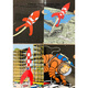 Tintin Ding Ding's Adventures <Running to the Moon> <Moon Exploration> Escena A4 Carpeta en la historia 15122- <Carpeta de escena