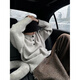 Yiran's knitted sweater for men in autumn and winter new style American lazy style retro Henry collar cleanfit high-end sweater for men gray XL recommended 115-140Jin Jin equals 0.5 kg