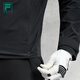 FILA Official Men's Woven Jacket 2025 Winter New Golf Sports Leisure Waterproof Jacket Dark Black-BK M 170/92A/M