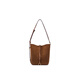 
DISSONA women's bag 2025 autumn and winter new product Manxiang bucket bag soft cowhide one-shoulder crossbody bucket bag small-brown leather (tag price: 1798)