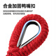 Excellent Bird Greatbird Hammock Outdoor Adult Thick Swing Anti-roll Swinging Swinging Swinging Bed Garden Bed Dormitory Indoor Children's Net Bed Single-Thickened Rainbow + Tie Rope