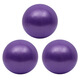 Sino-European Yoga Ball Small Ball Pilates Training Pelvic Floor Muscle Fitness Core Yujia Equipment Sports Elastic Ball Home Purple 2 Pieces Diameter 25cm More Yoga Ball Sizes