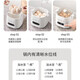 酷虫（KUSECT）【德国】煮蛋器自动断电2025款蒸蛋器多功能家用小型煮鸡蛋早餐神器蒸煮一体机一人用全自动早餐机 单层 自动断电九功能可预约【蒸笼+蛋羹碗+煮蛋架】