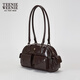 
Teenie Weenie [Same Model for Zhao Lusi] Bear Women's Shoulder Bag 2025 Fall New Retro Boston Bag Brown FRE