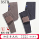 Northern cold resistant to minus 30-50 degrees, lamb velvet warm pants for men and women, velvet thickened long johns, alpaca velvet elastic slim leggings inner suit 160-200 Jin Jin equals 0.5 kg Khaki Men 4XL (140-160 Jin Jin equals 0.5 kg