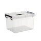 Zhangshi Yijia transparent storage box plastic organizer storage storage box turnover box 80 type 65*45*30cm