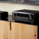 Tianlong (Denon) AVR-X580BT Amplificador Teatro en el hogar Amplificador AV importado soporte de alta potencia de alta potencia USB Bluetooth 8K Dolby DTS Sound Effect HDMI2.1 Negro
