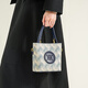 
JACOPONNUS Jacobang Bucket Bag Women's Crossbody 2025 New High-end Light Luxury Niche Old Flower Commuter Handmade Vegetable Basket Bag Carriage Royal Blue Ordinary Packaging