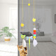 Cat toy self-pleasure and boredom relief cat amusing stick swing sucker bird consumes energy with bell telescopic supplies ringing paper caterpillar